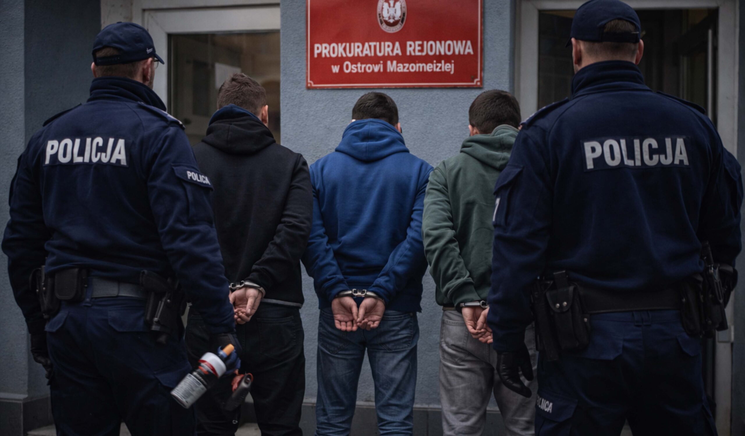 Rozbój z użyciem miotacza gazu i kwasu butanowego