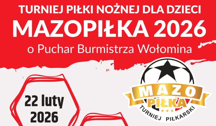 Piłkarskie emocje dla najmłodszych już w najbliższą niedzielę w Wołominie