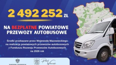 Wsparcie transportu w powiecie wołomińskim