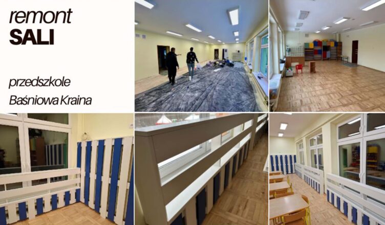 Zakończył się remont sali w Przedszkolu Samorządowym