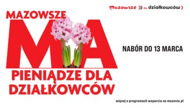 Rusza nabór do programu „Mazowsze dla działkowców”