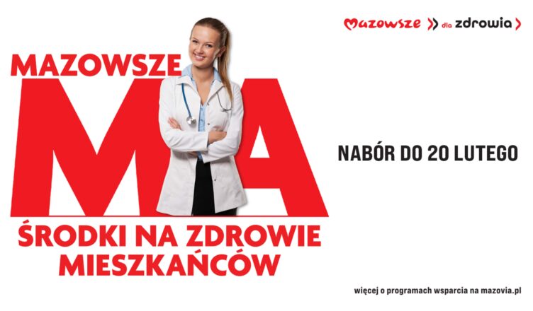 Mazowsze stawia na profilaktykę. Rusza nabór do programu „Mazowsze dla zdrowia”