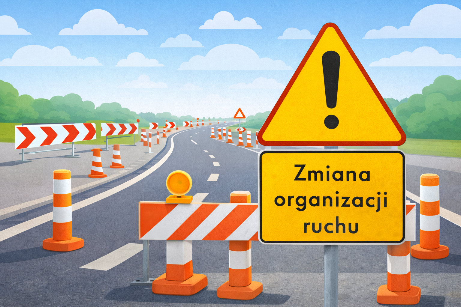 Kobyłka - Nowa stała organizacja ruchu