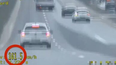 Ponad 160 km/h przy ograniczeniu do 90 km/h – zdecydowana reakcja policjantów