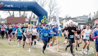 Zapisy na pierwszy z biegów Mareckiej Triady Biegowej