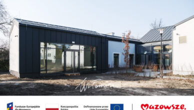 Wołomin - Nowy pawilon w Centrum Aktywności