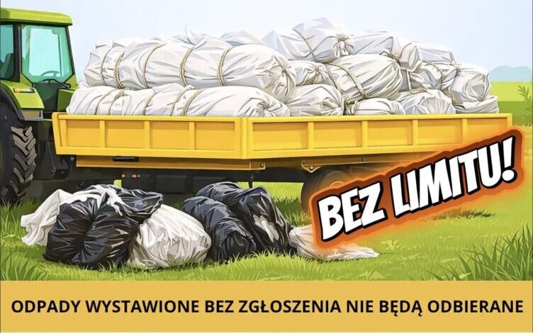 Tłuszcz - zbiórka folii rolniczej w gminie