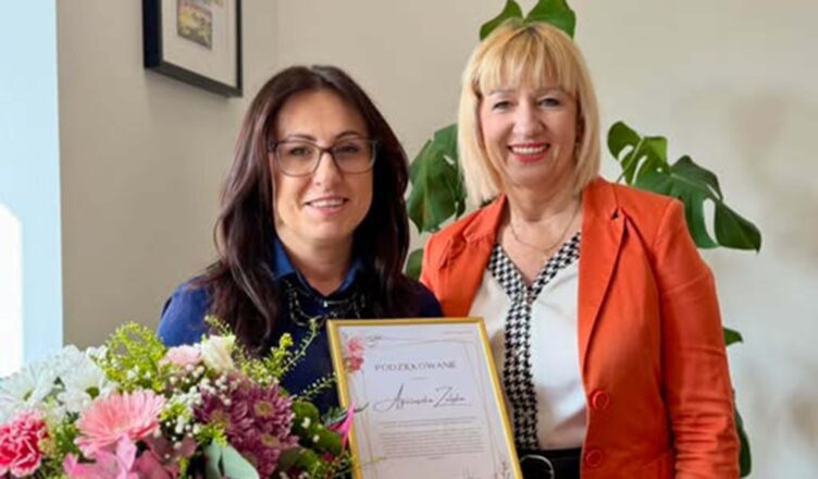 Ząbki - Agnieszka Żelska gościem Małgorzaty Zyśk Burmistrza Miasta