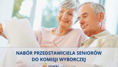 Marki - Nabór przedstawiciela Seniorów