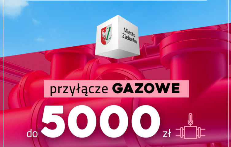 Zielonka – Miejska dotacja do 5000 zł na przyłącze gazowe. Trwa nabór wniosków