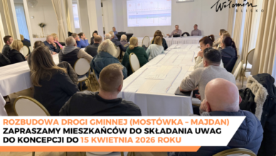 Koncepcja rozbudowy drogi gminnej Mostówka – Majdan