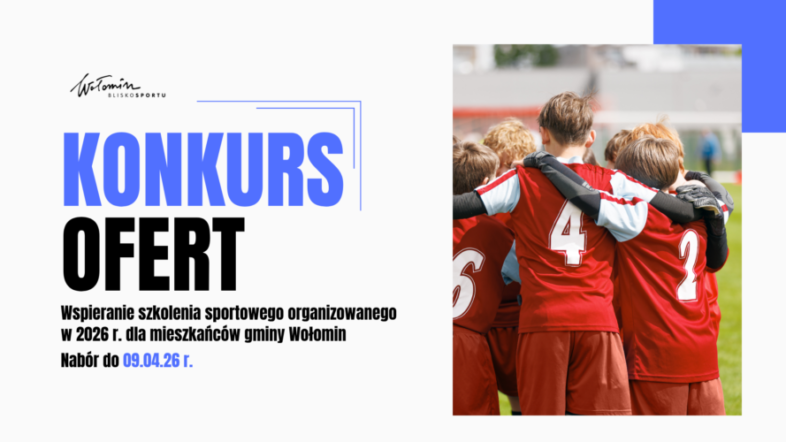 Wołomin - 700 tys. zł na szkolenie sportowe – trwa konkurs ofert