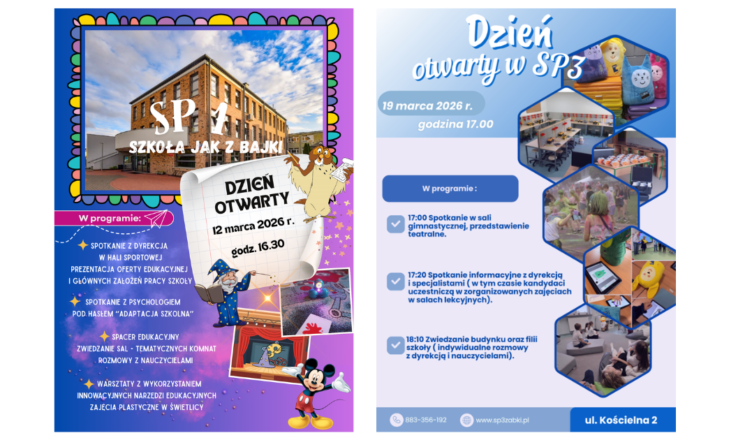 Ząbki - Dni Otwarte w szkołach podstawowych!