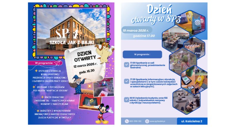 Ząbki - Dni Otwarte w szkołach podstawowych!