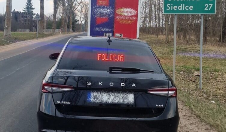 Skoordynowane działania grupy SPEED na drogach Siedlec i powiatu siedleckiego