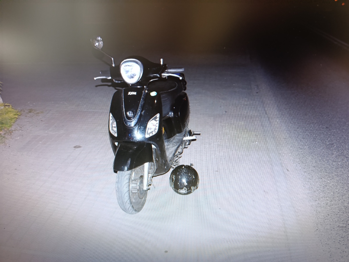 Szaleńcza jazda po alkoholu. Policja zatrzymała 27-latka na motorowerze