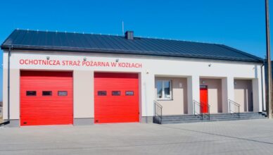 Strażnica OSP Kozły po modernizacji. W planach remont świetlicy