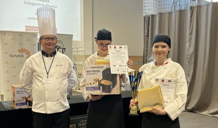 Sukces młodych talentów z Jadowa. III miejsce w finale prestiżowego konkursu gastronomicznego