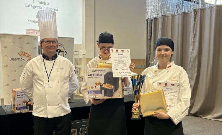 Sukces młodych talentów z Jadowa. III miejsce w finale prestiżowego konkursu gastronomicznego