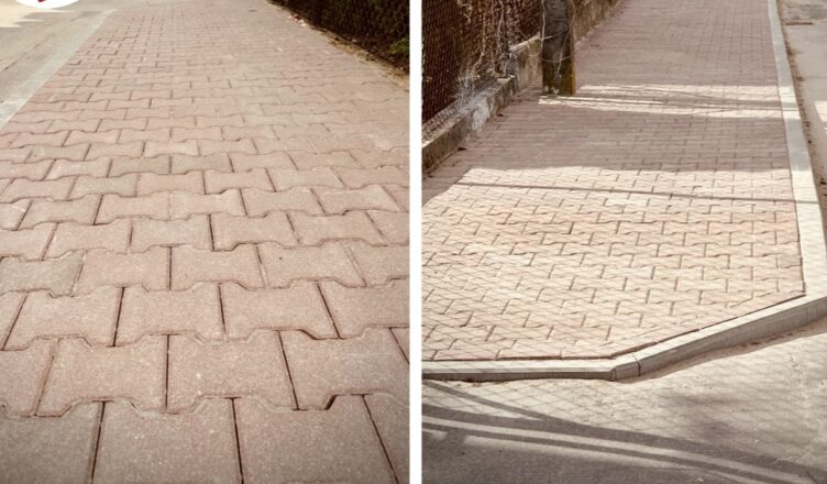 W Tłuszczu zakończono prace przy chodnikach