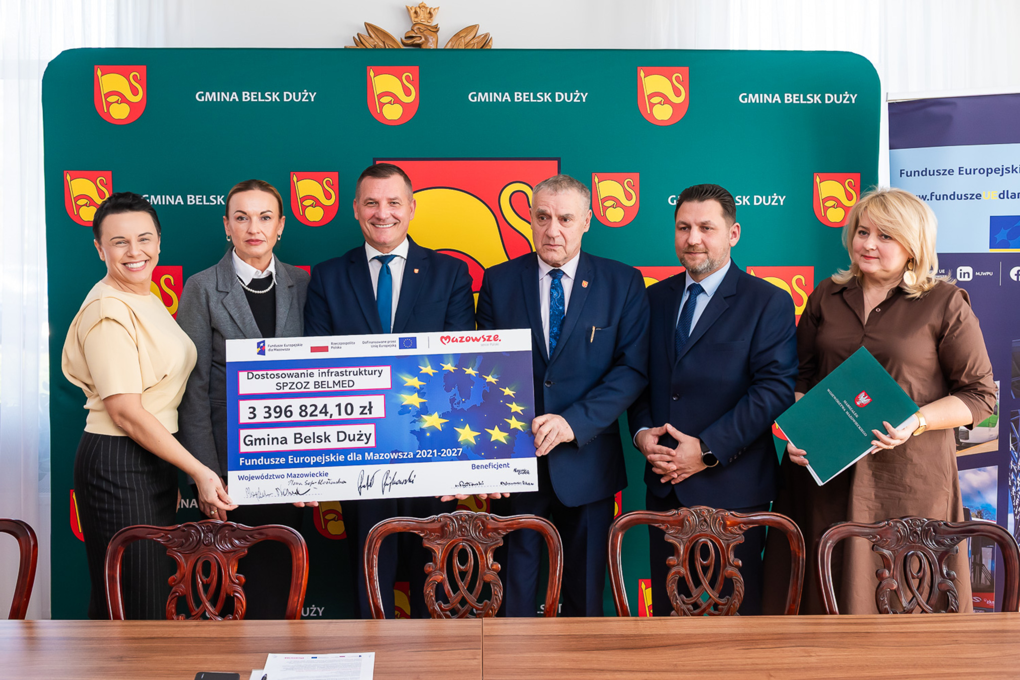 Prawie 3,4 mln zł z UE dla gminy Belsk Duży