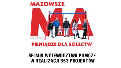 54 projekty sołeckie z powiatów okołowarszawskich ze wsparciem sejmiku