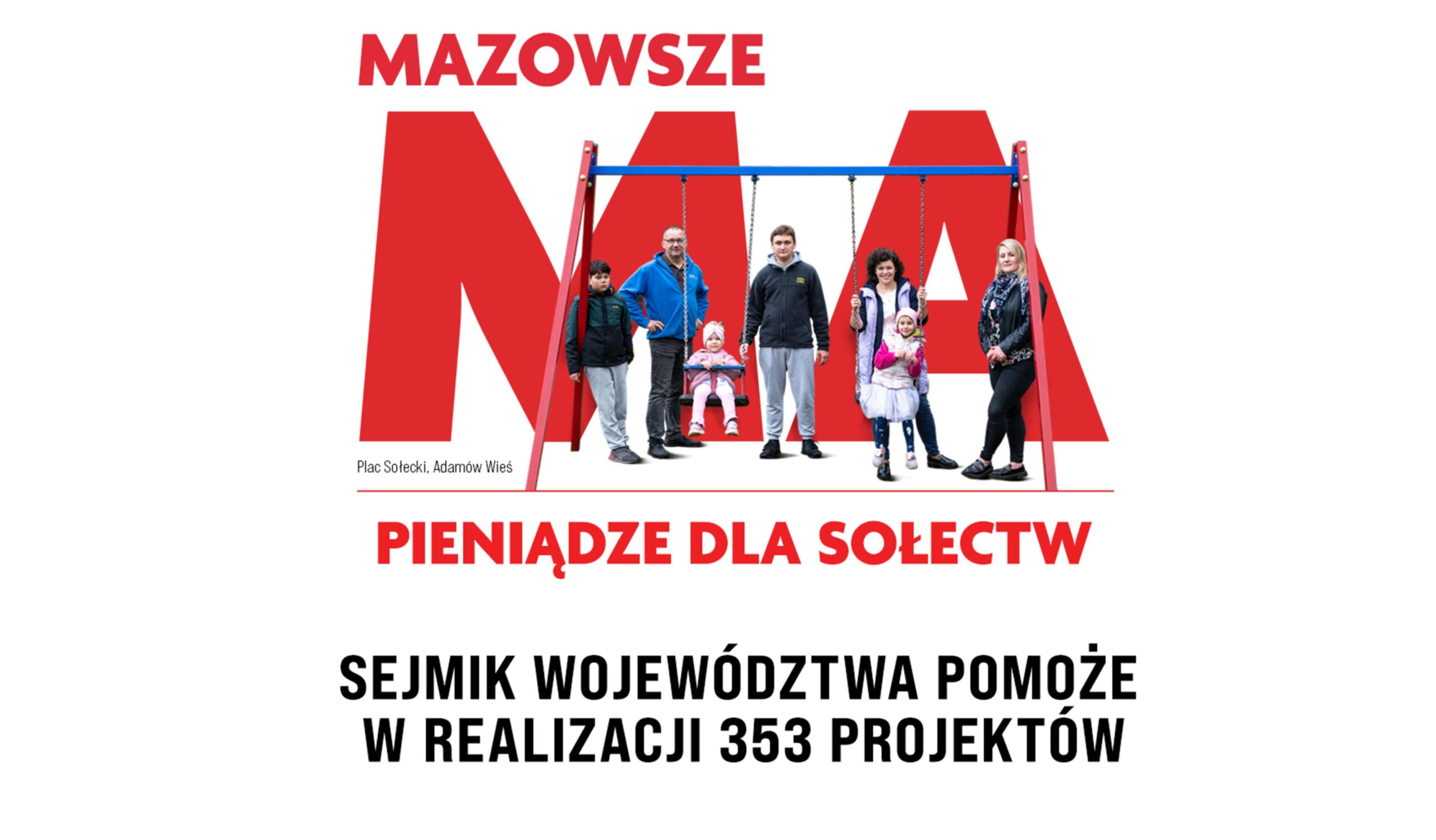 54 projekty sołeckie z powiatów okołowarszawskich ze wsparciem sejmiku