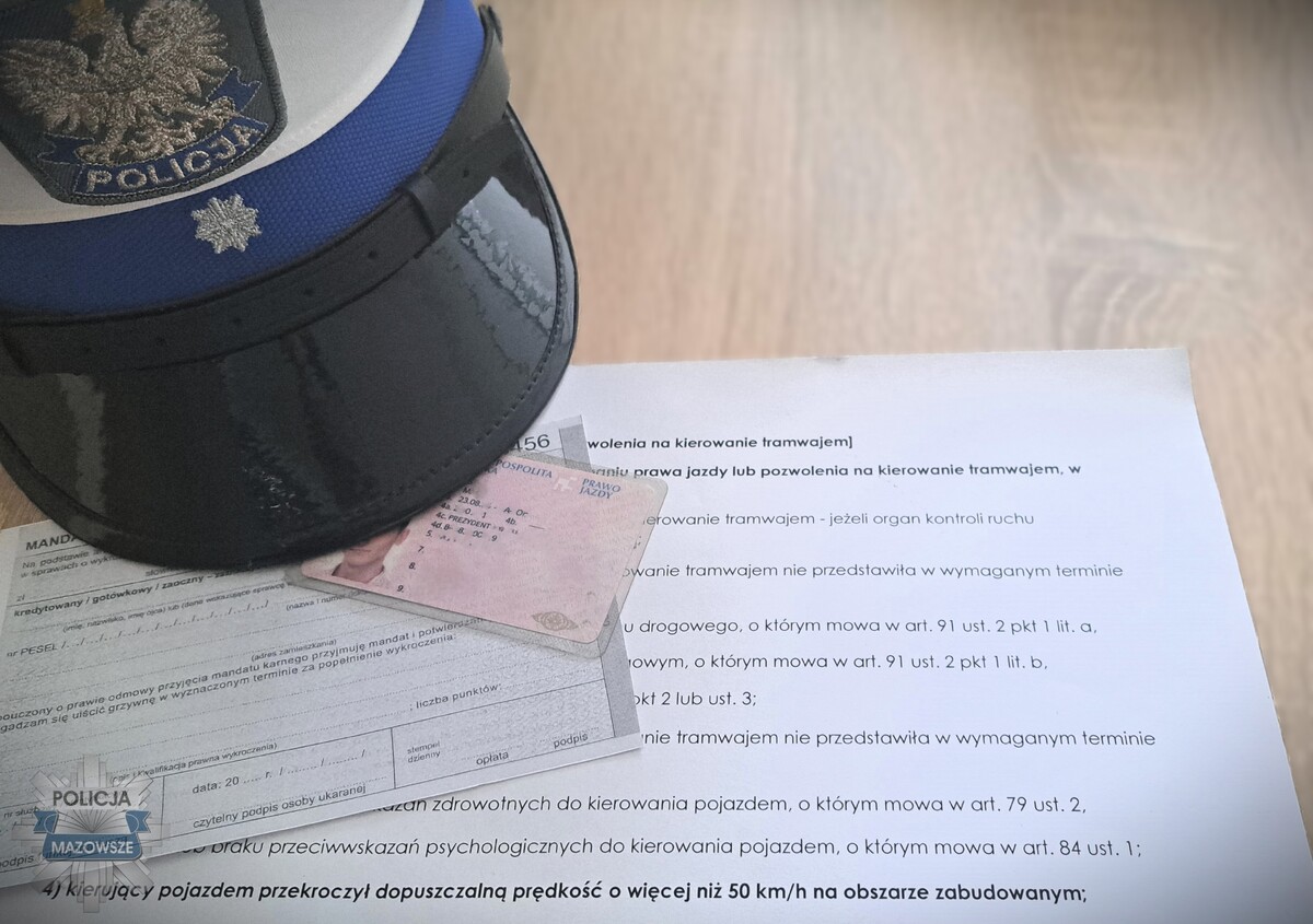 Stracił prawo jazdy za rażące przekroczenie prędkości na obszarze zabudowanym