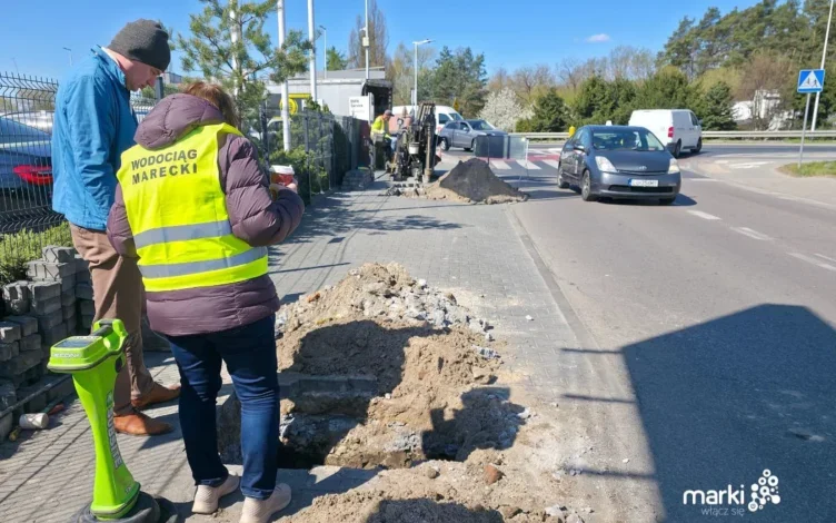 Marki - Wodociąg rozbudowuje sieć wodociągową