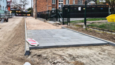 Wołomin - Postępy prac na ul. Polnej