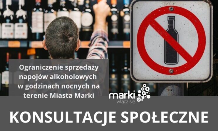 Marki - miasto pyta mieszkańców o nocną sprzedaż alkoholu. Ruszają konsultacje społeczne