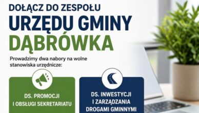 Oferta pracy w Urzędzie Gminy Dąbrówka