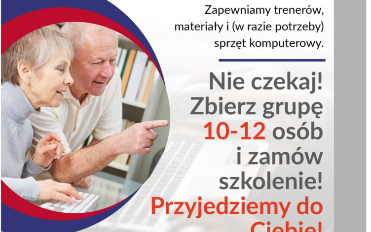 Ząbki - Masz 55 lat lub więcej i chcesz swobodniej poruszać się w świecie internetu?