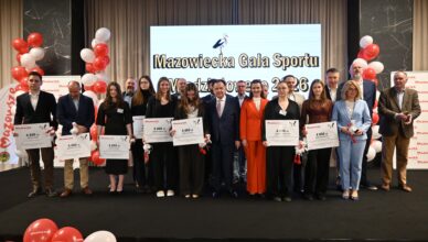 Samorząd Mazowsza nagrodził młodych sportowców