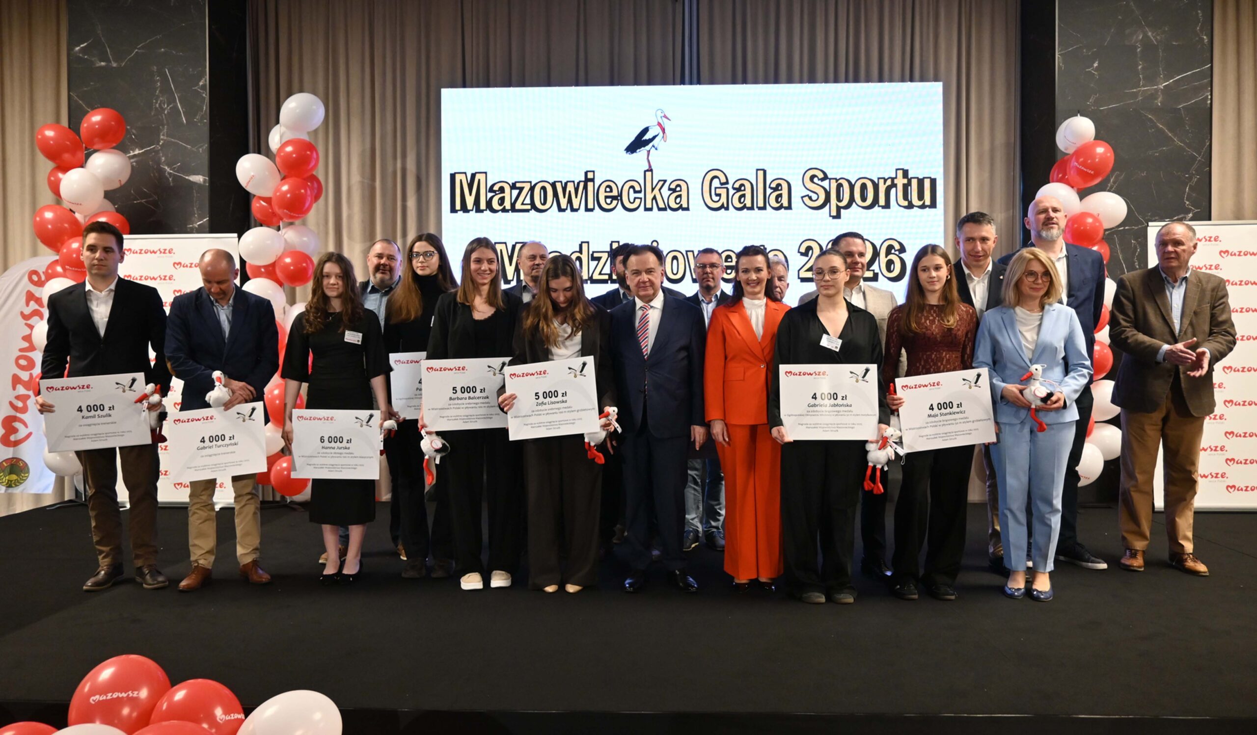 Samorząd Mazowsza nagrodził młodych sportowców