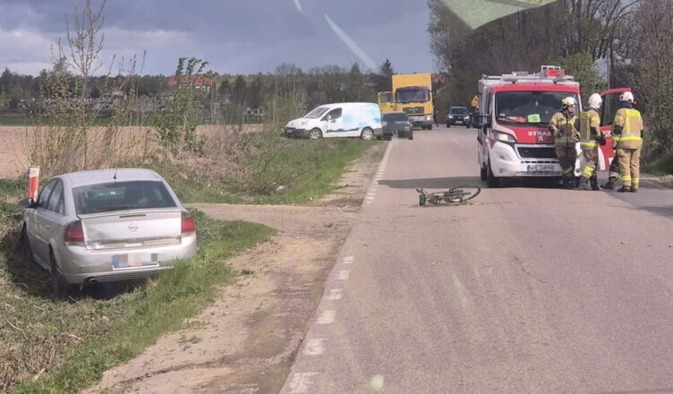 Czarny weekend na drogach Płocka. Potrącenia, śmigłowiec LPR i dwie osoby w szpitalu