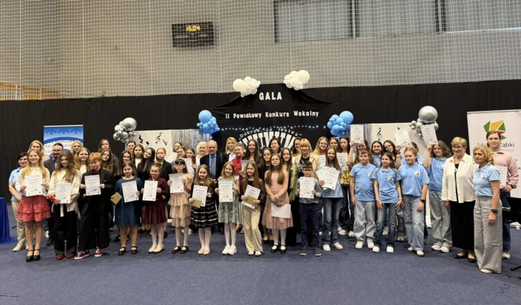 Ząbki - II Powiatowy Konkurs Wokalny „Dobrze, że jesteś” rozstrzygnięty