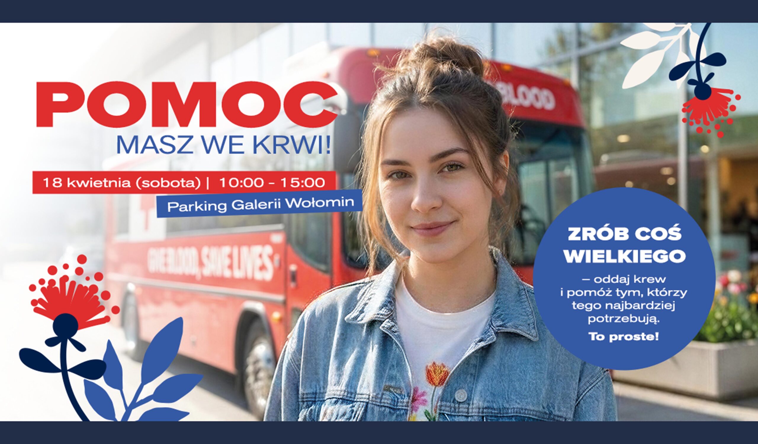 44 litry krwi zebrane w zeszłym roku w Galerii Wołomin. Czy w tym roku pobijemy rekord?