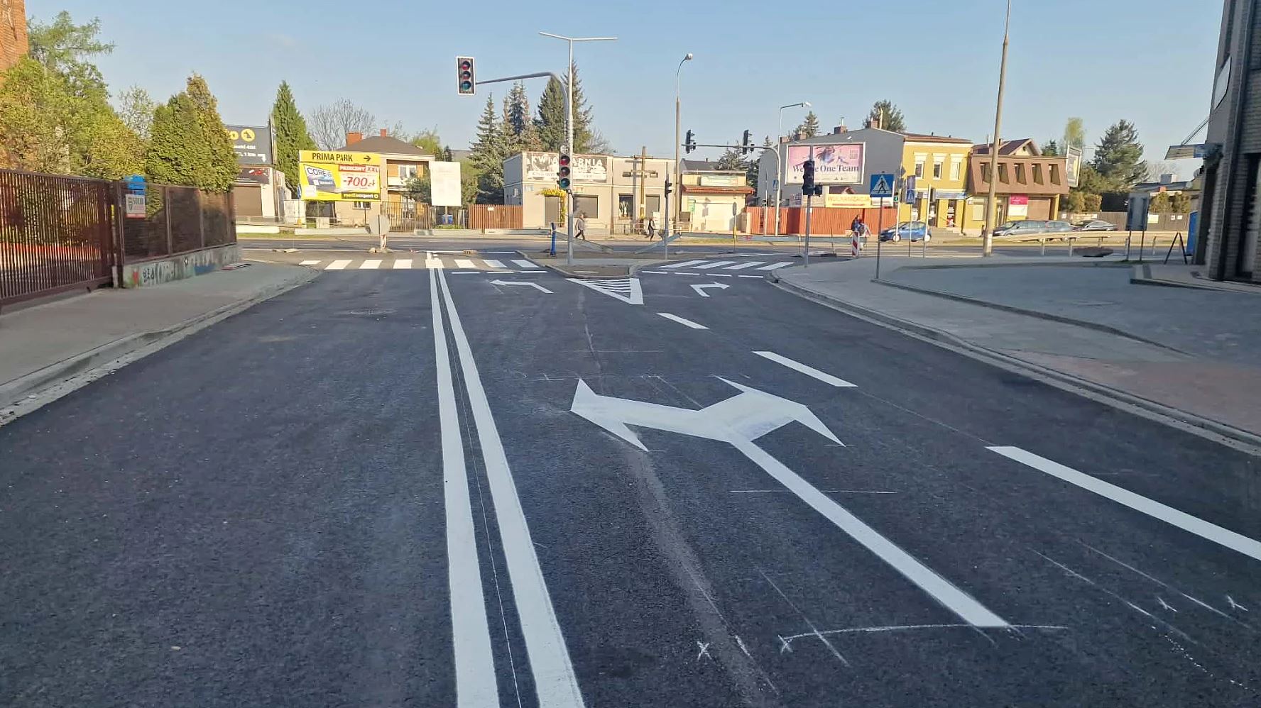 W czwartek rusza przebudowane skrzyżowanie Fabrycznej i al. Piłsudskiego w Markach