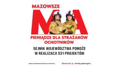 Druhowie z podwarszawskich regionów ze wsparciem sejmiku Mazowsza
