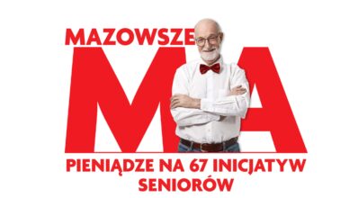 Mazowsze wspiera seniorów