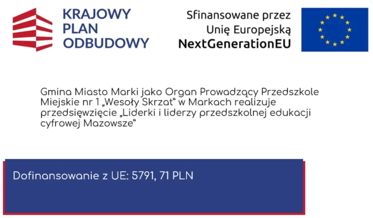 Przedszkole Miejskie nr 1 "Wesoły Skrzat" w Markach