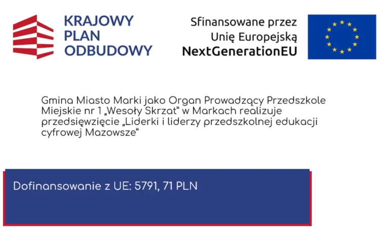 Przedszkole Miejskie nr 1 "Wesoły Skrzat" w Markach