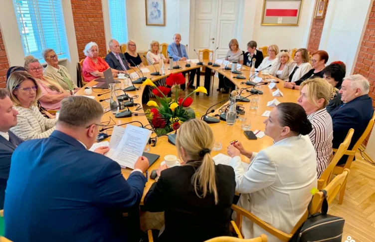 Pierwsze posiedzenie Mareckiej Rady Seniorów