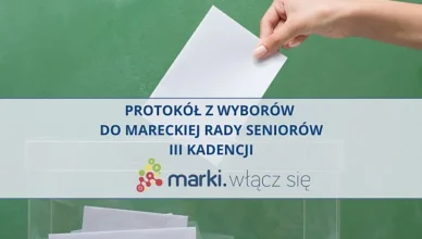 Protokół z wyborów do Mareckiej Rady Seniorów