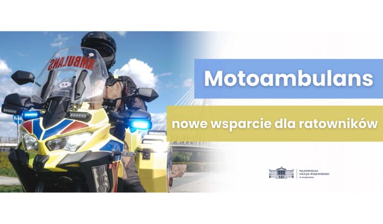 Motocykl zamiast karetki? Nowe wsparcie dla ratowników