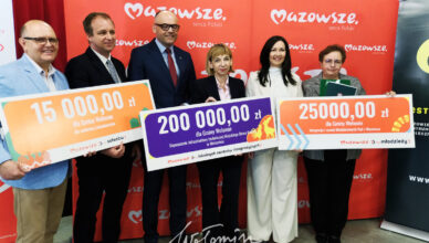 Wołomin - Dofinansowanie na rozbudowę bazy sportowo-rekreacyjnej w Leśniakowiźnie