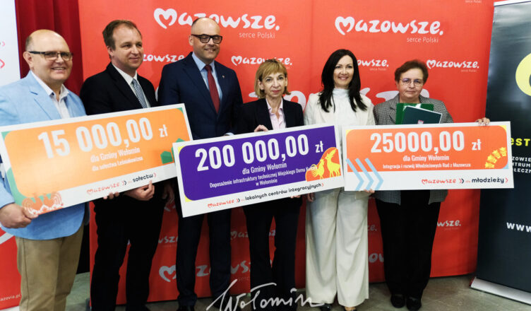 Wołomin - Dofinansowanie na rozbudowę bazy sportowo-rekreacyjnej w Leśniakowiźnie