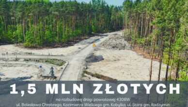 Powiat z dofinansowaniem na ważną drogę między Kobyłką a Radzyminem