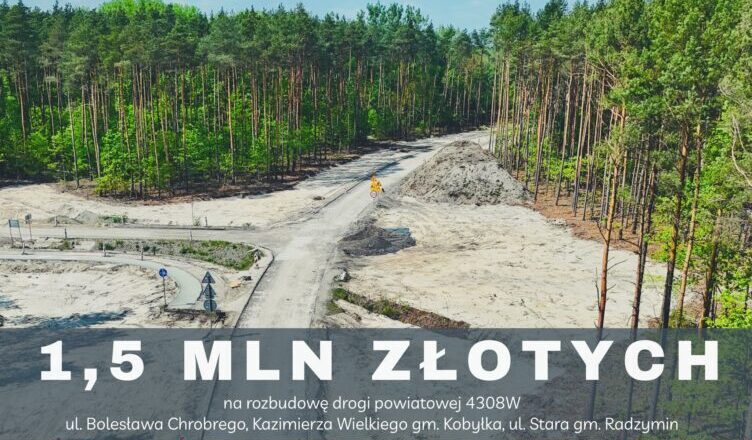 Powiat z dofinansowaniem na ważną drogę między Kobyłką a Radzyminem